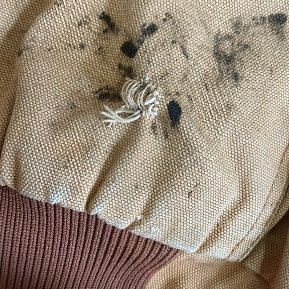 Walls “Blizzard Pruf” canvas lined work jacket with hoodie - Picture 10 of 10